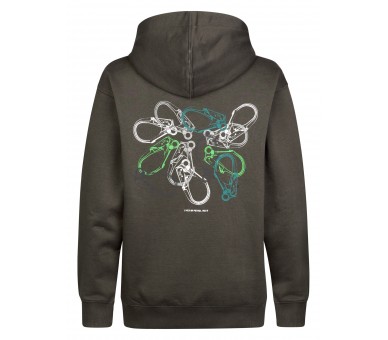 PETROL : Boys Sweater Hooded Print