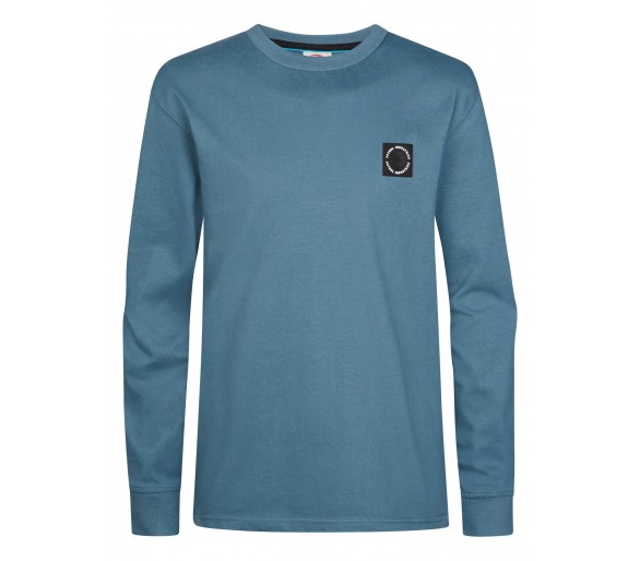 PETROL : T-shirt garçon manches longues col rond