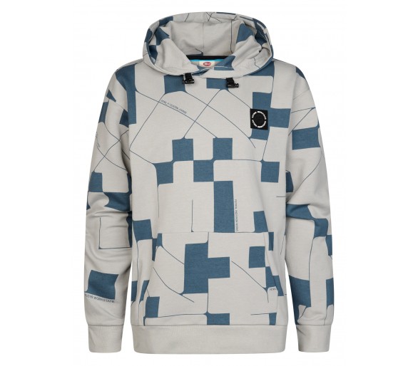 PETROL : Boys Sweater Hooded AOP