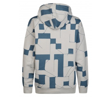 PETROL : Boys Sweater Hooded AOP