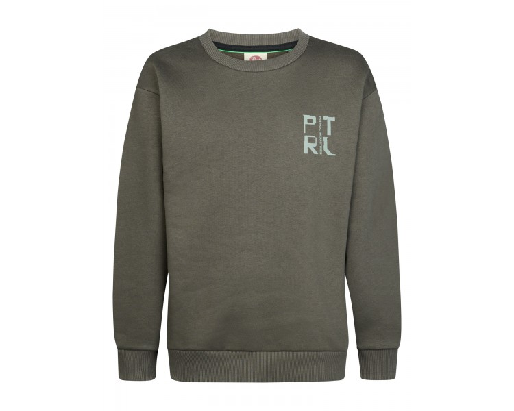 PETROL : Boys Sweater Round Neck Print