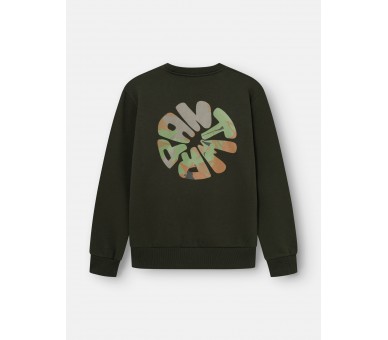 ANTWRP : Sweater with print on the back