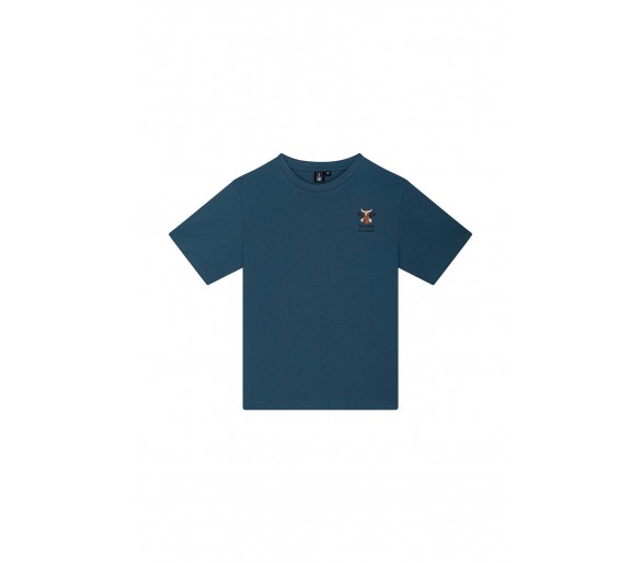 SOMEONE : T-shirt à manches courtes jeans bleu
