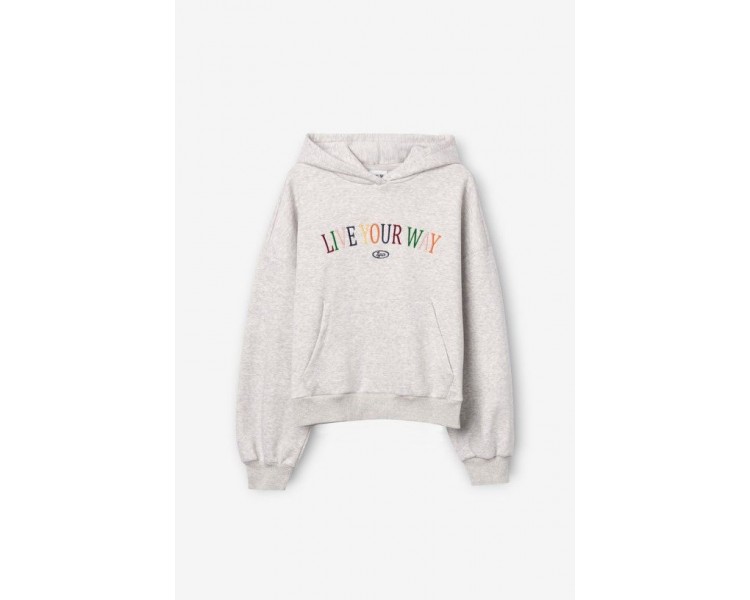 CROWN HOODIES GREY