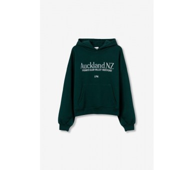 CROWN HOODIES DARK GREEN