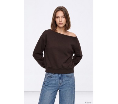 JOKE SWEATS CHOCOLATE BROWN