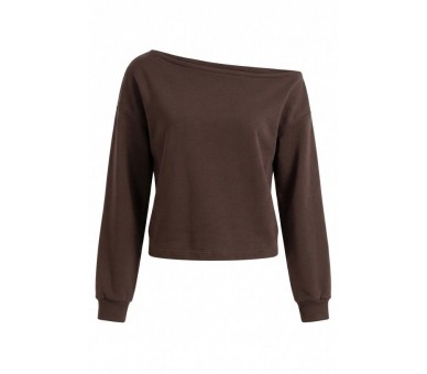 JOKE SWEATS CHOCOLATE BROWN