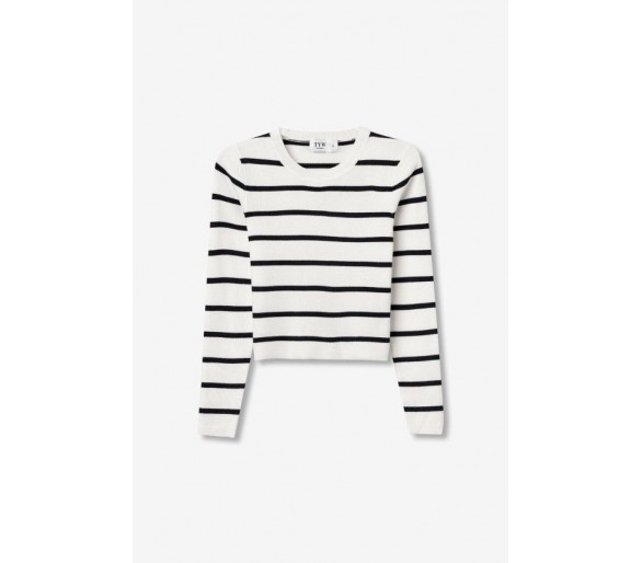 BOSTON_1 SWEATER STAR WHITE