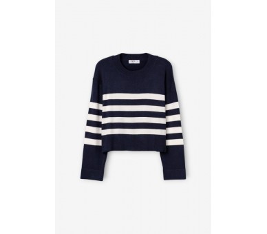 BOOMER SWEATER LYONS BLUE