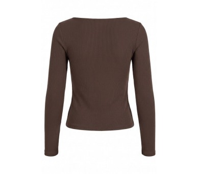 FLY_1 T-SHIRT'S L/S BROWN