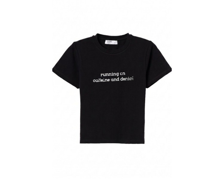 COCONUT T-SHIRT'S S/S BLACK
