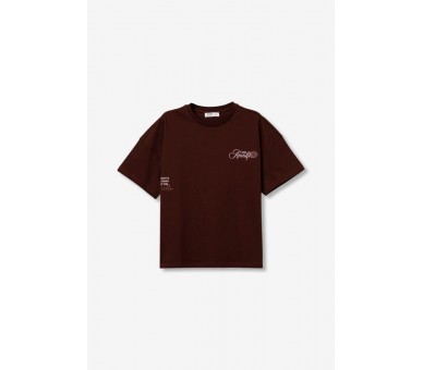 TROLL_4 T-SHIRT'S S/S BROWN