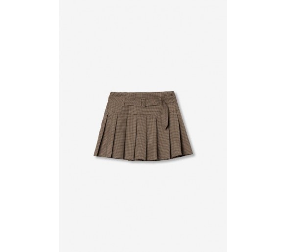 POPPI_1 SKIRTS CHOCOLATE BROWN