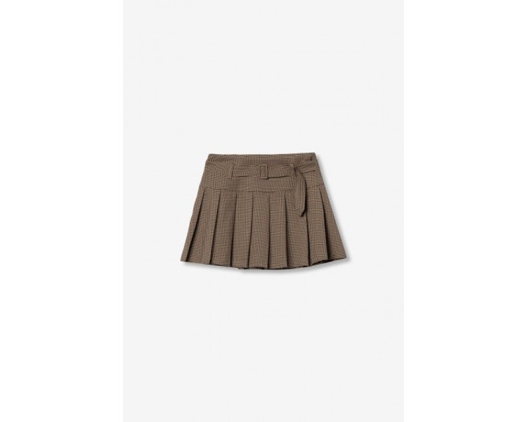 POPPI_1 SKIRTS CHOCOLATE BROWN