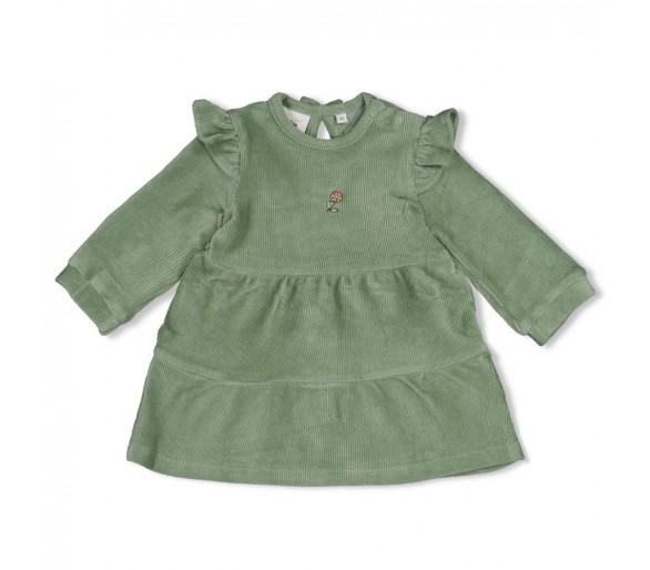 FEETJE : Jurk velours rib - Lucky Bloombird