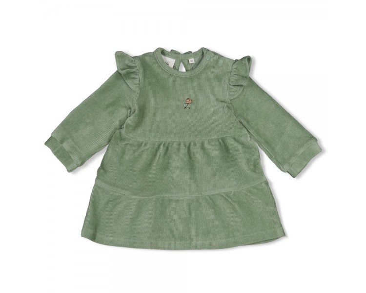 FEETJE : Jurk velours rib - Lucky Bloombird