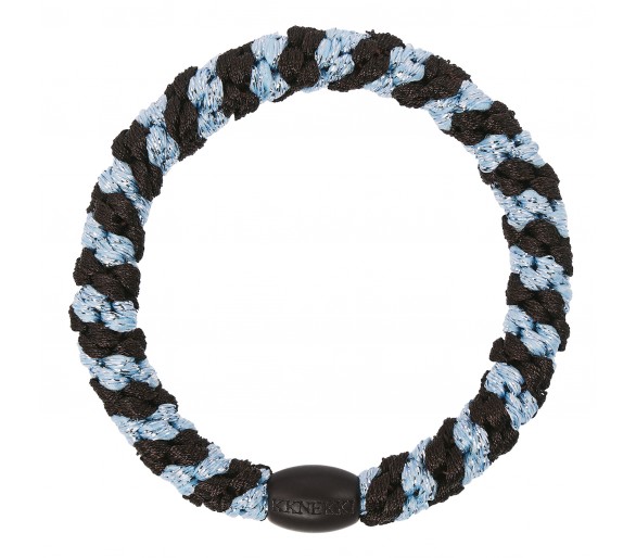 KKNEKKI : Brown seablue glitter stripe