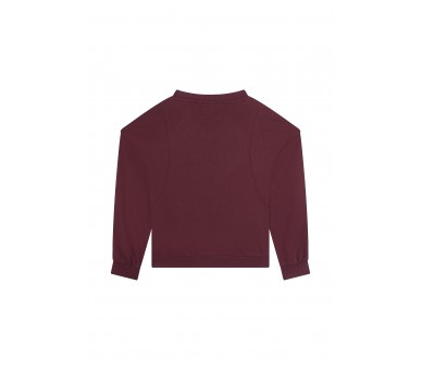AWESOME : Sweater met kleine opdruk