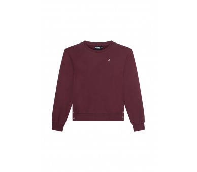 AWESOME : Sweater met kleien opdruk
