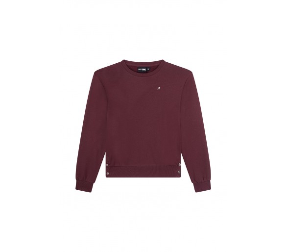 AWESOME : Sweater met kleien opdruk