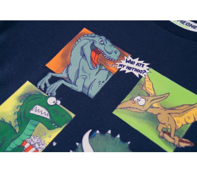 SOMEONE : Sweater met dino print