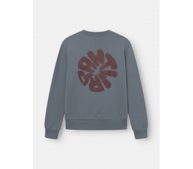 ANTWRP : Pull avec imprimé au dos