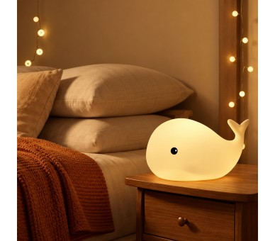 Oplaadbaar nachtlampje Walvis