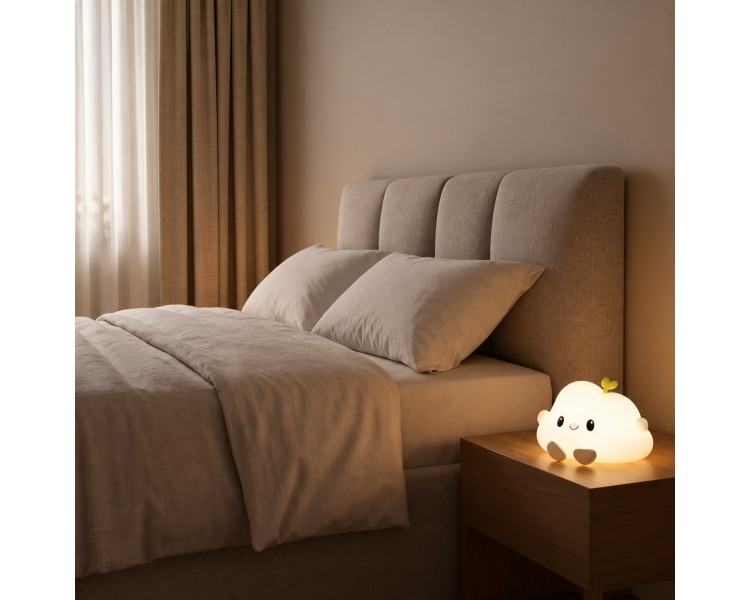 Veilleuse ourson endormi rechargeable