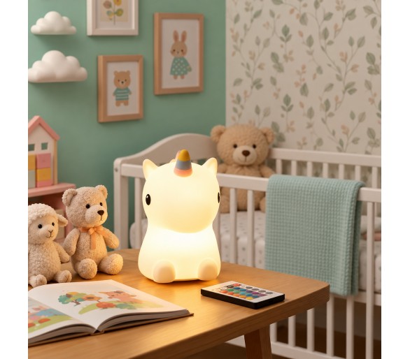 Veilleuse chaton rechargeable
