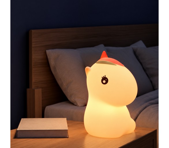 Veilleuse licorne rechargeable