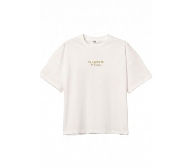 TIFFOSI: T-shirt met korte mouwen in wit