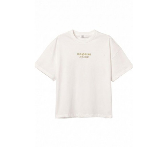 TIFFOSI: T-shirt met korte mouwen in wit