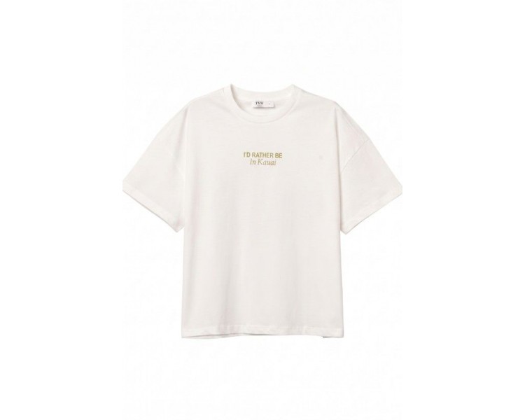 TIFFOSI: T-shirt met korte mouwen in wit