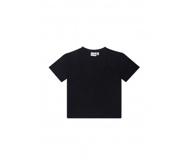 JULINE T SHIRT KM BLACK