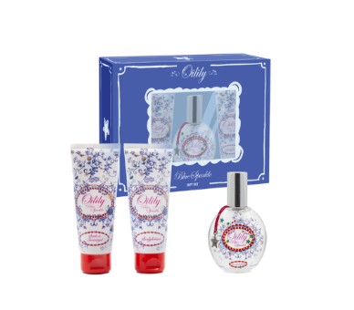 Oilily : Blue sparkle EDT 50ml + BDG 75ml + BL 75ml