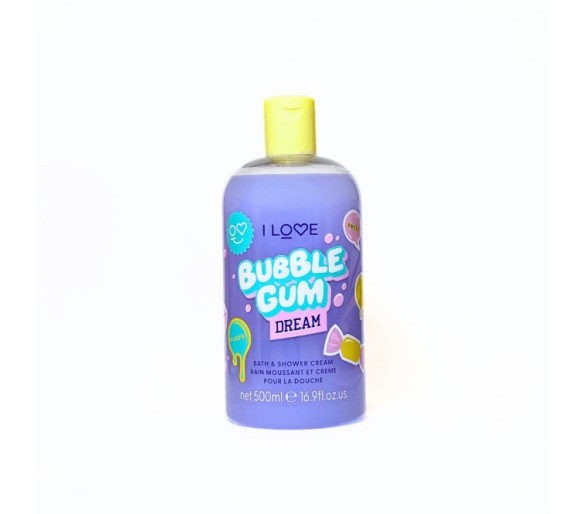 I LOVE : Bath & Shower cream Bubble Gum Dream