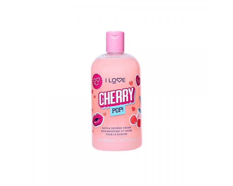 I LOVE : Bath & Shower cream Cherry Pop