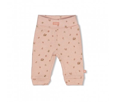 FEETJE : Broek pointelle rib AOP - Fall in Love