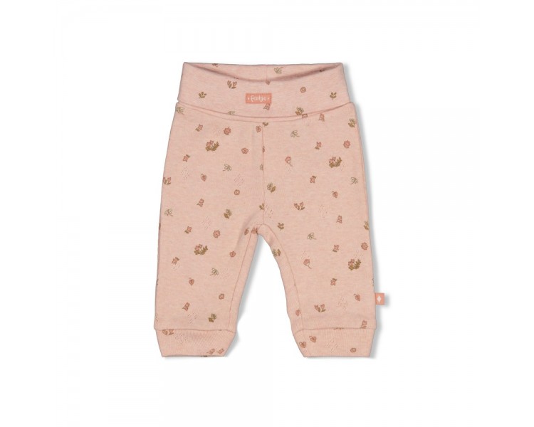 FEETJE : Broek pointelle rib AOP - Fall in Love
