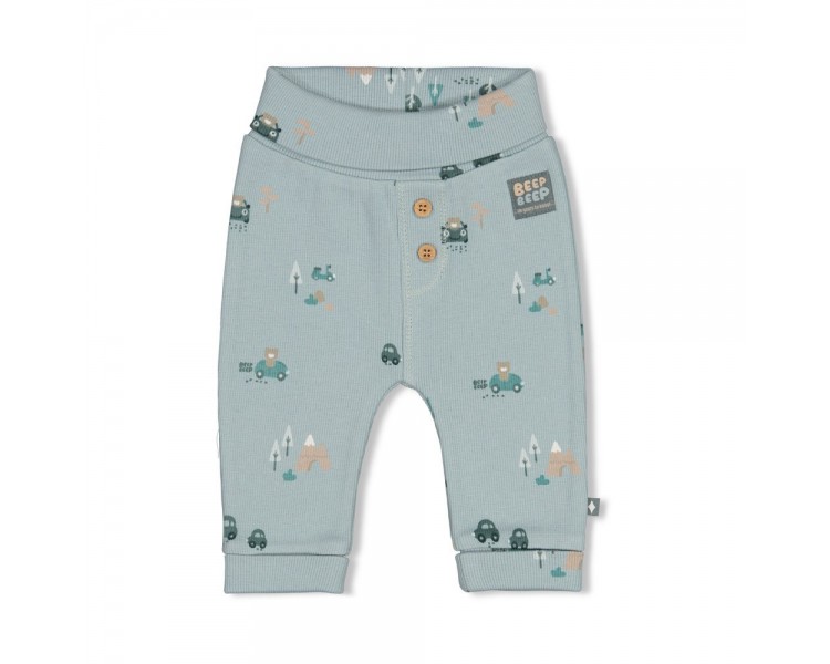 FEETJE : Broek rib AOP - Beep Beep