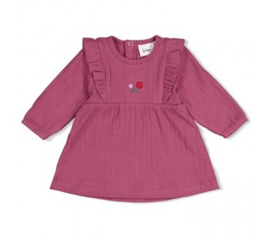 FEETJE : Jurk rib - Afternoon Tea