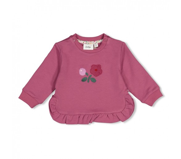 FEETJE : Sweater ruches relaxed fit - Afternoon Te