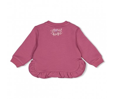 FEETJE : Sweater ruches relaxed fit - Afternoon Te