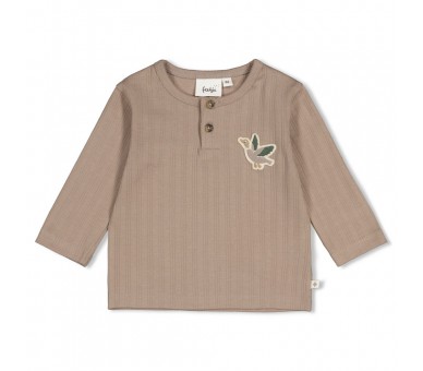 FEETJE : Longsleeve rib - Wiggle and Waddle