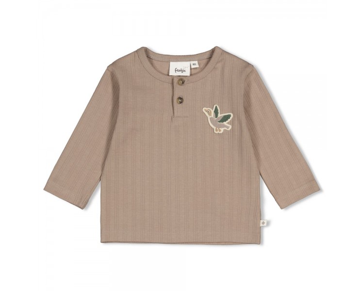 FEETJE : Longsleeve rib - Wiggle and Waddle