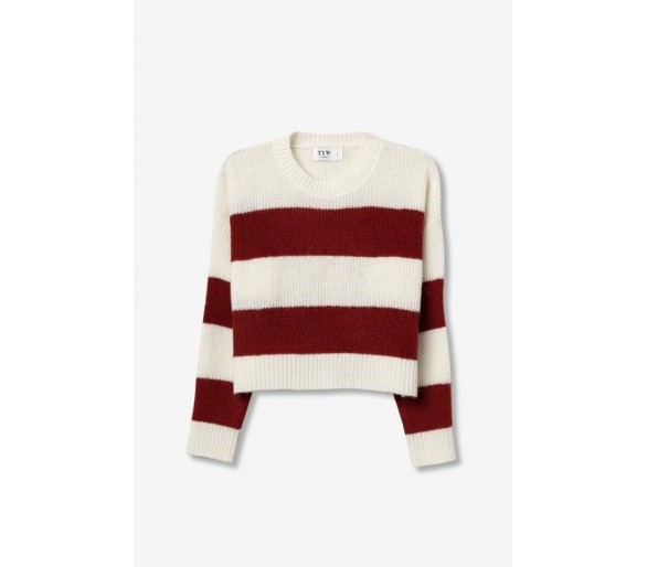 TIFFOSI: Gebreide pull met strepen
