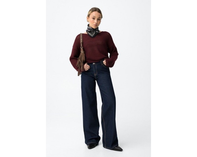 TIFFOSI: Trendy jeans met schuine sluiting