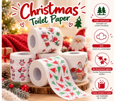 Christmas Toilet Paper