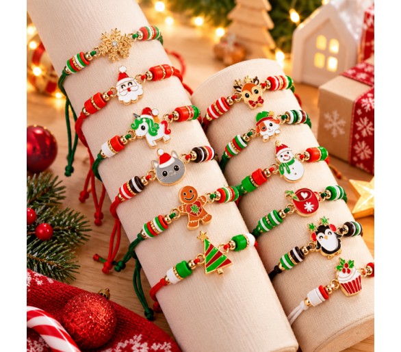 Christmas Charm Bracelets
