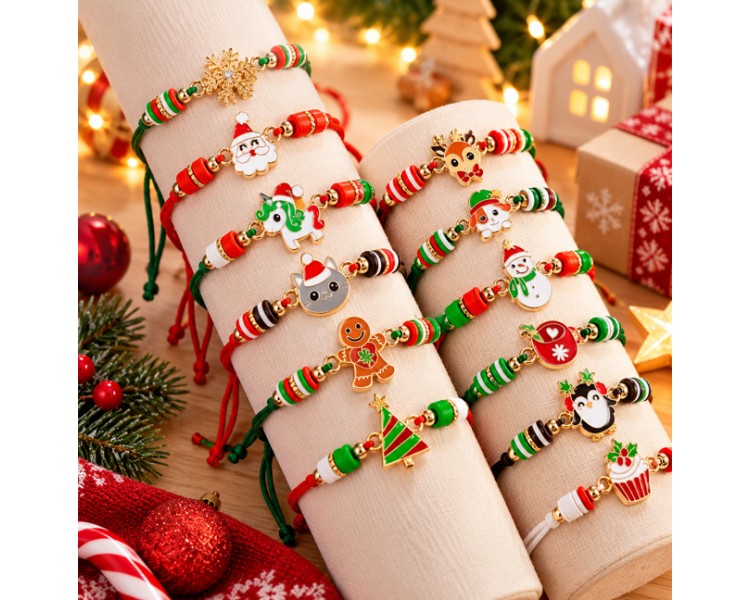 Christmas Charm Bracelets